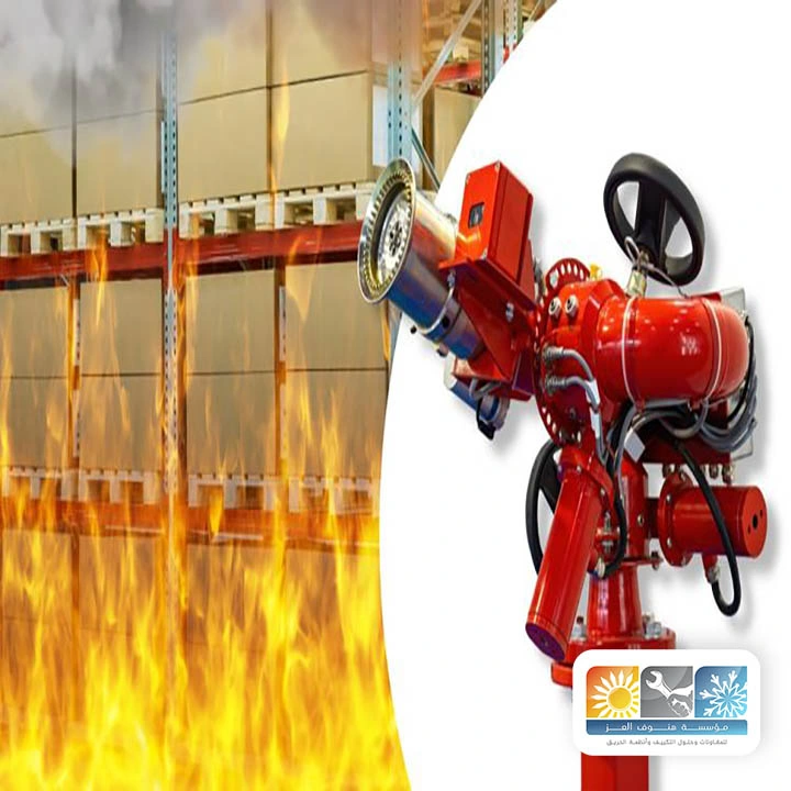 تركيب نظام إخماد الحريق للمحلات جدة