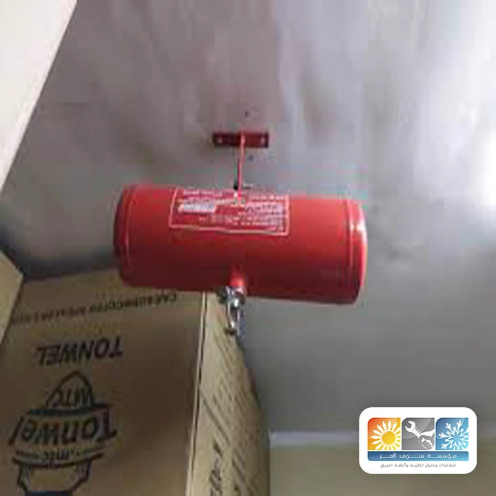 تركيب نظام إخماد الحريق للمخازن مكة