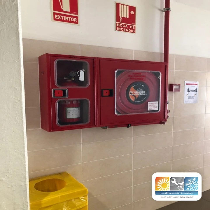 تركيب شبكات إطفاء حريق