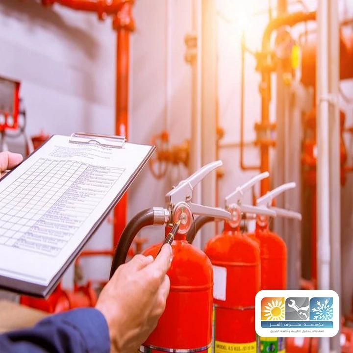 تركيب شبكات إطفاء الحريق للمباني مكة