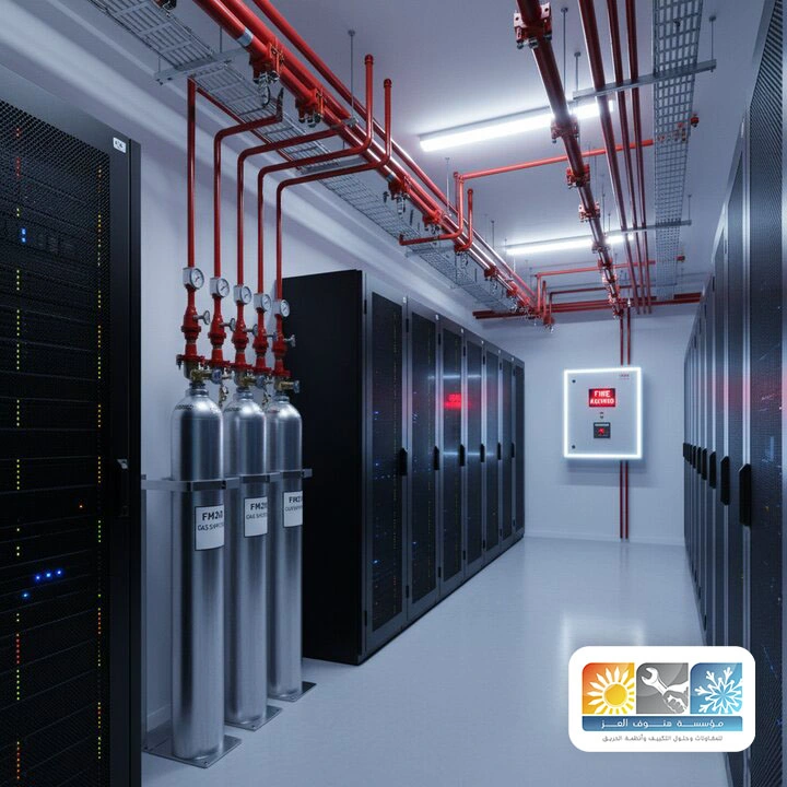 تركيب نظام اطفاء غازي للمستشفيات جده