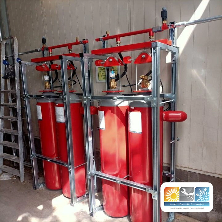 تركيب نظام غازي مع انذار مكه