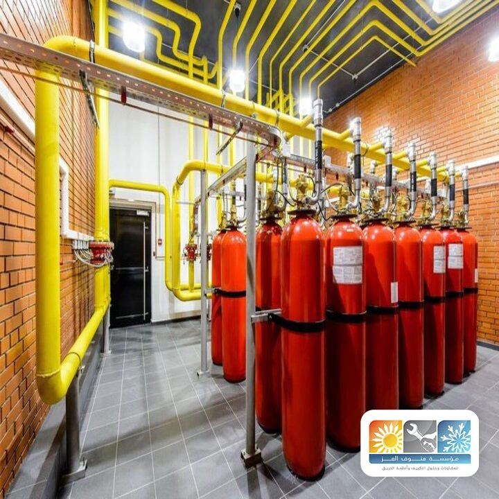 تركيب نظام اطفاء غازي للمستشفيات جده