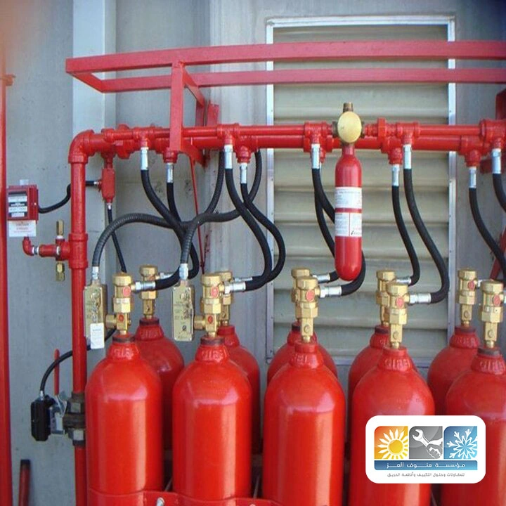 تركيب نظام اطفاء غازي للمخازن مكه