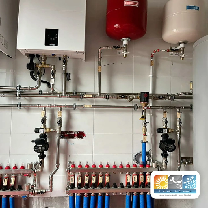 تركيب شبكة رشاشات حريق بالطائف