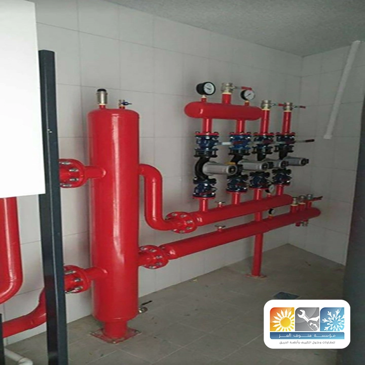 تركيب شبكة رشاشات حريق بالطائف