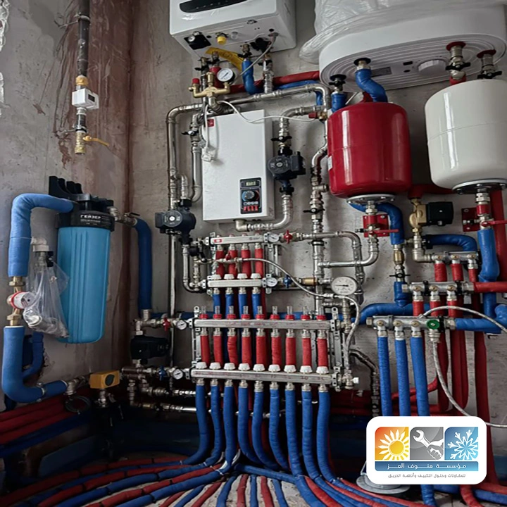 تركيب شبكة رشاشات حريق بالطائف