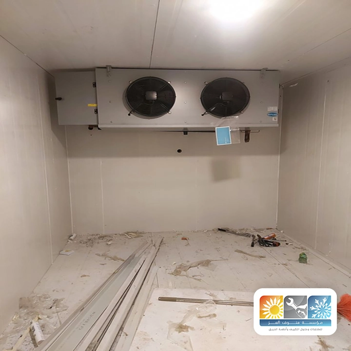فحص تسريب فريون مكيف مركزي بمكه