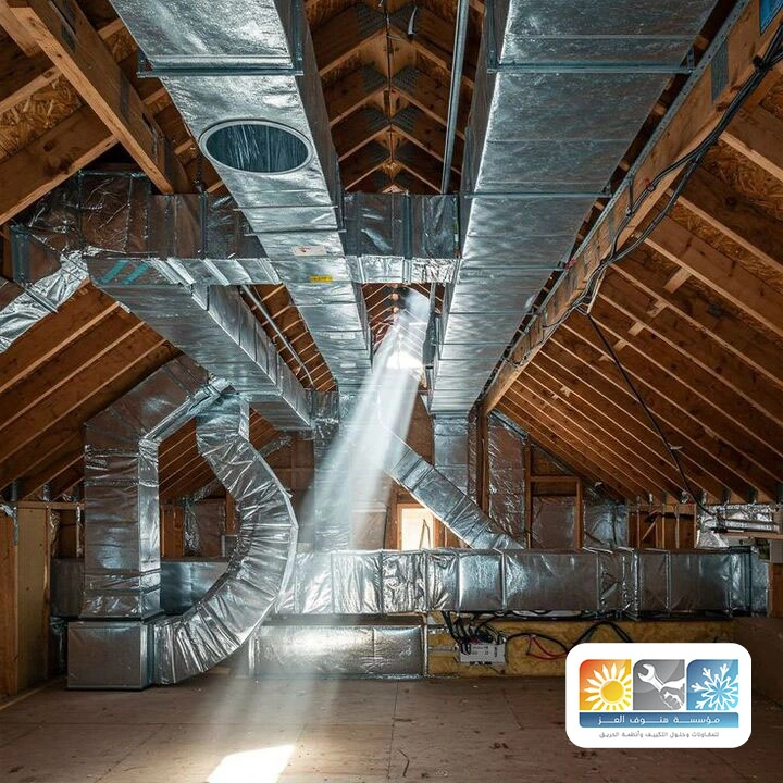 تركيب أنظمة التهوية المركزية جده